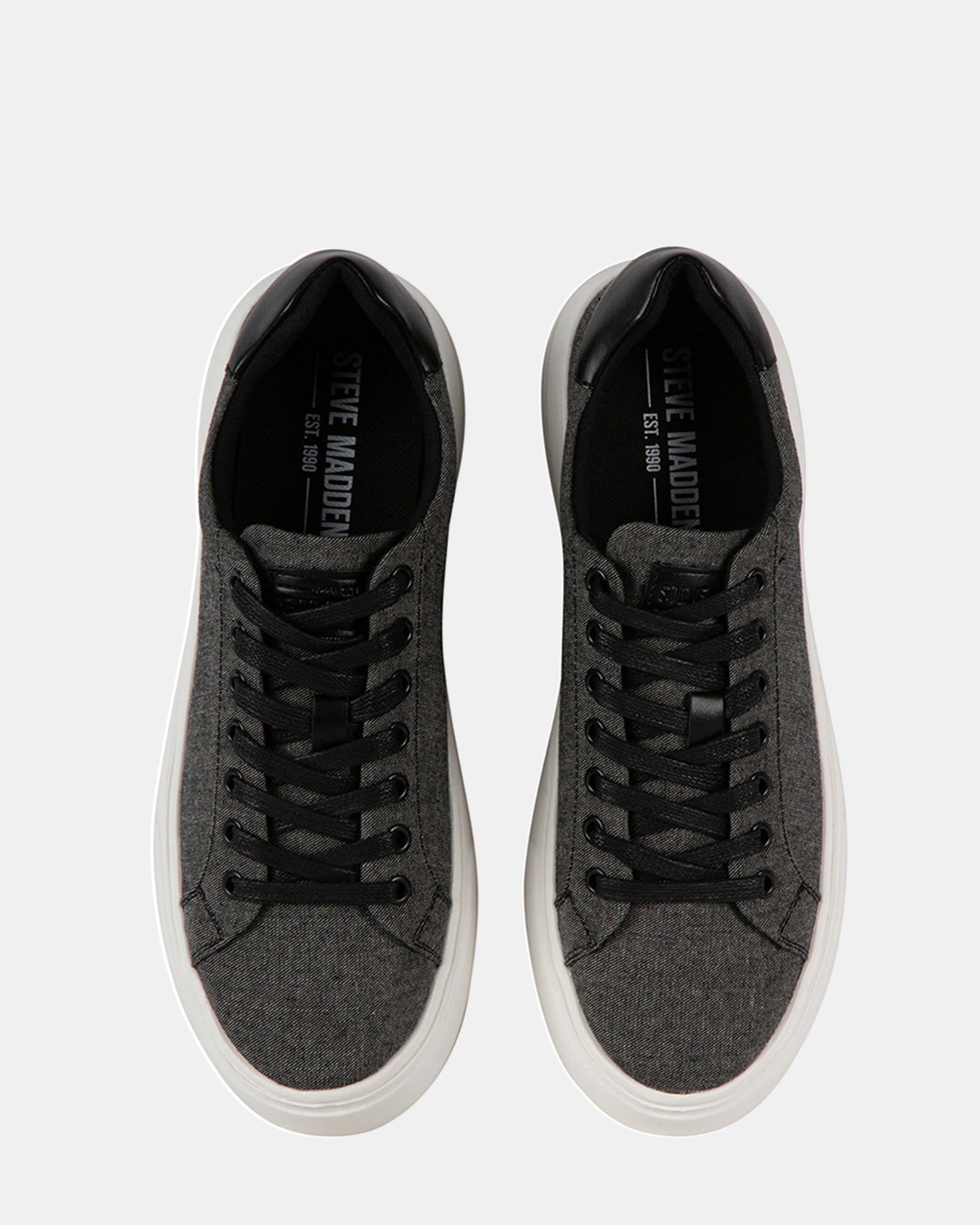 BASILI BLACK FABRIC - Men's Shoes - Steve Madden Canada