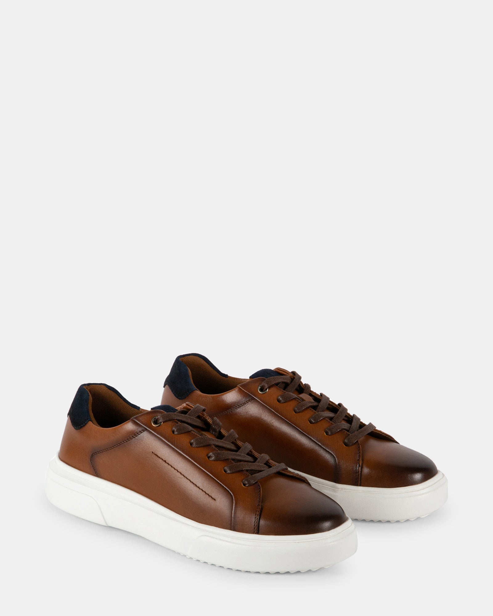 BELAIRE COGNAC LEATHER - Men's Shoes - Steve Madden Canada