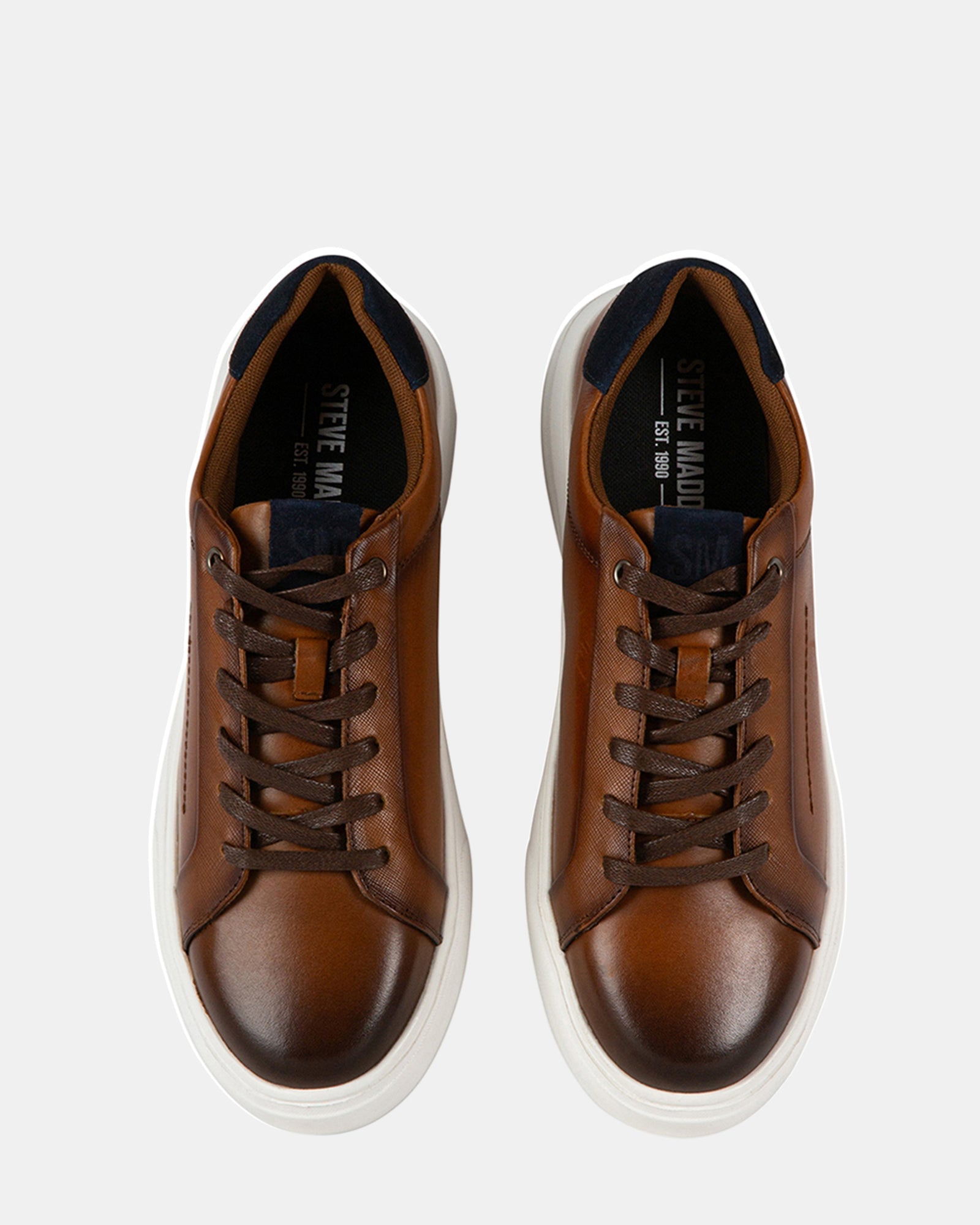 BELAIRE COGNAC LEATHER - Men's Shoes - Steve Madden Canada