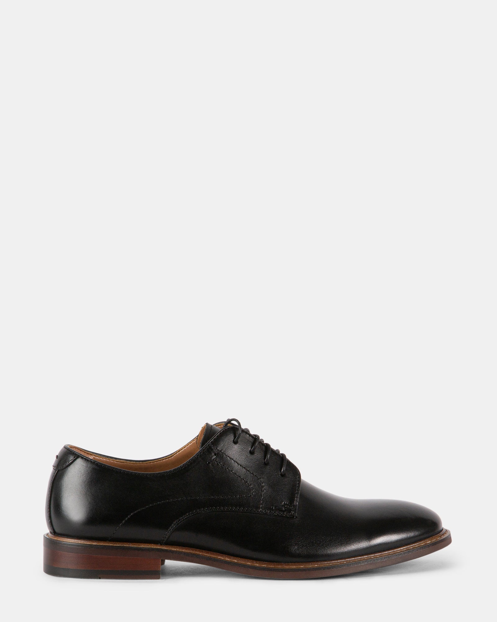 CANTERO BLACK LEATHER - Men's Shoes - Steve Madden Canada