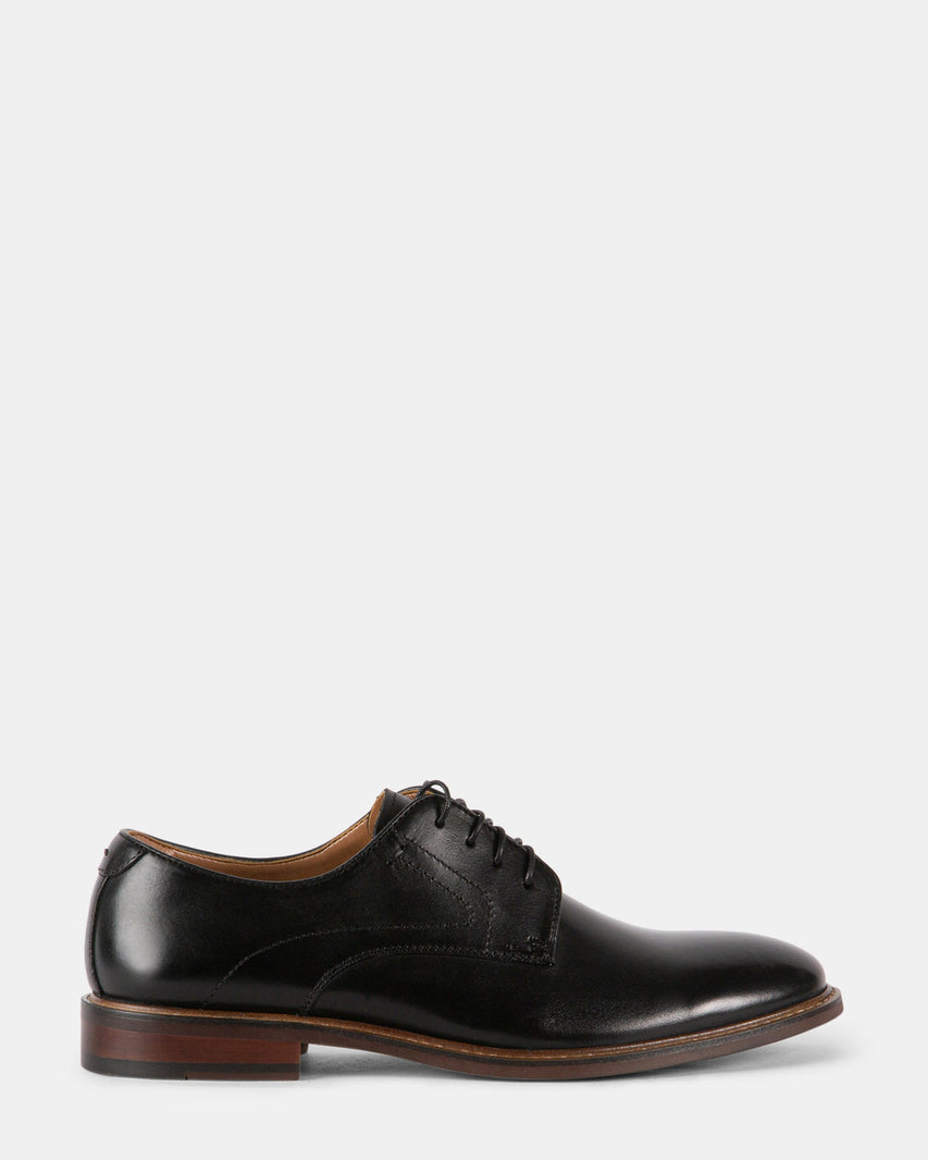 CANTERO BLACK LEATHER - Men's Shoes - Steve Madden Canada