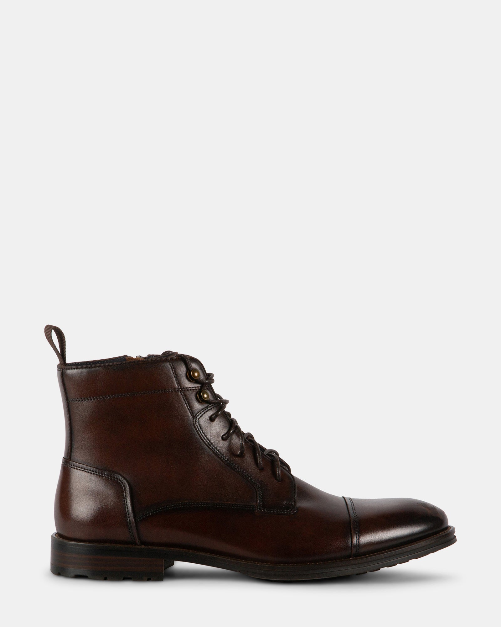 DAYMONN BROWN LEATHER - Men's Shoes - Steve Madden Canada