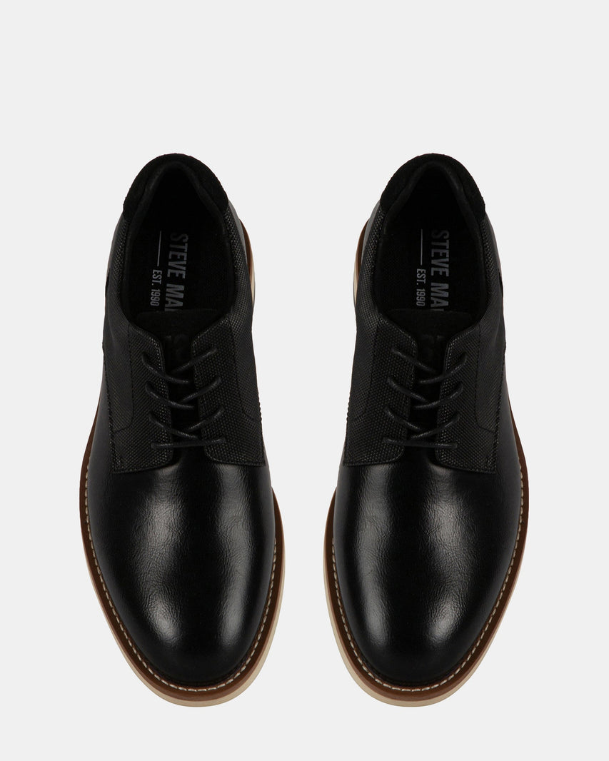 FEDERO BLACK - Men's Shoes - Steve Madden Canada