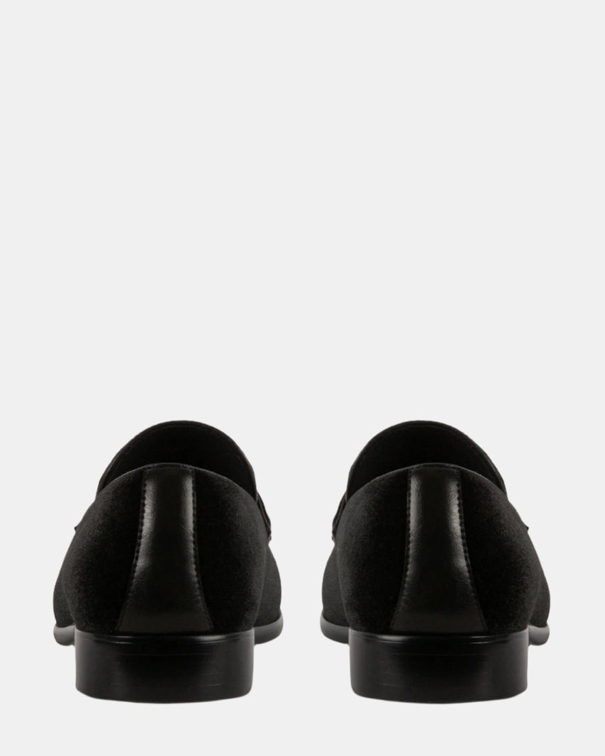 GORDONN BLACK VELVET - Men's Shoes - Steve Madden Canada