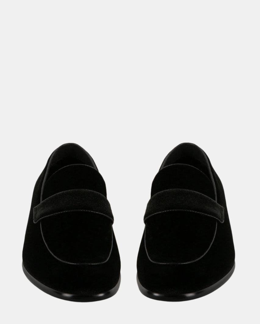 GORDONN BLACK VELVET - Men's Shoes - Steve Madden Canada