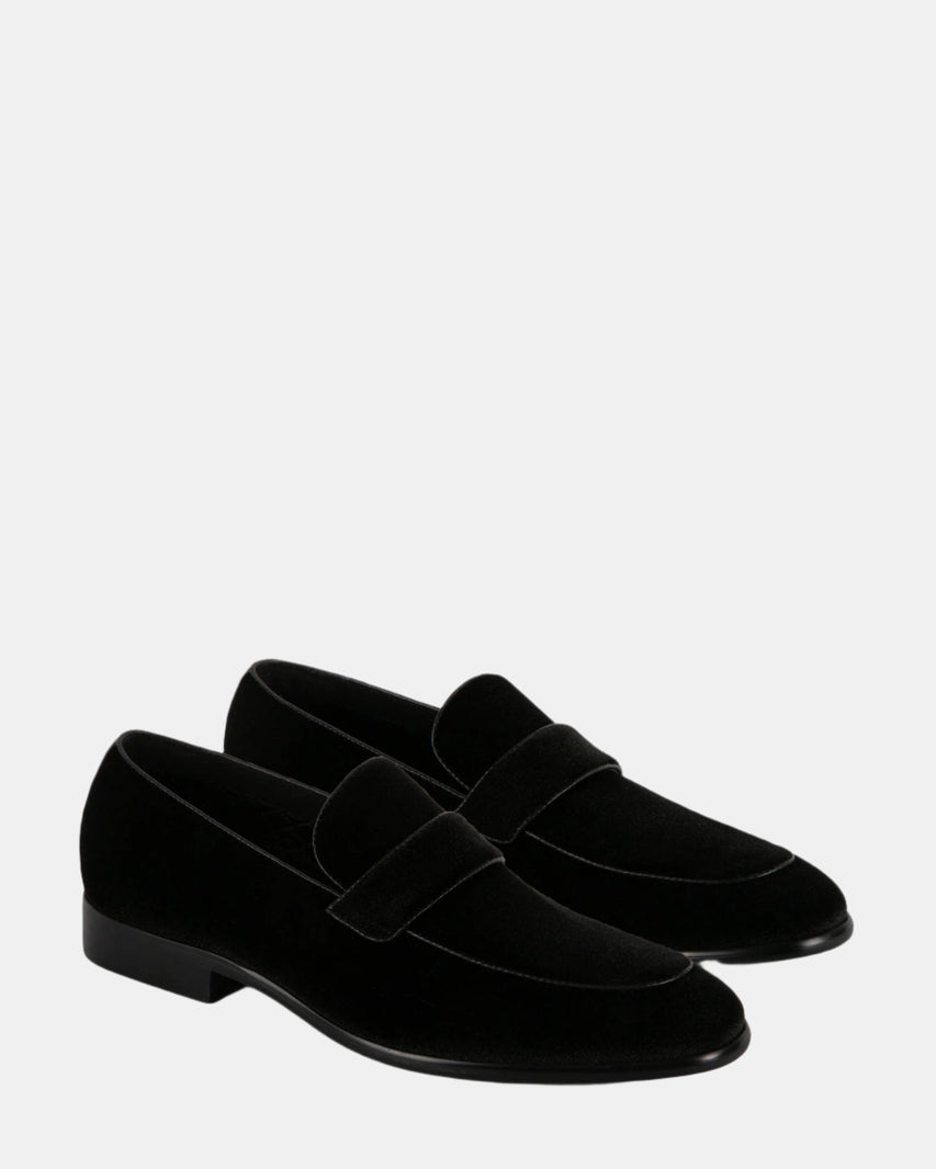 GORDONN BLACK VELVET - Men's Shoes - Steve Madden Canada
