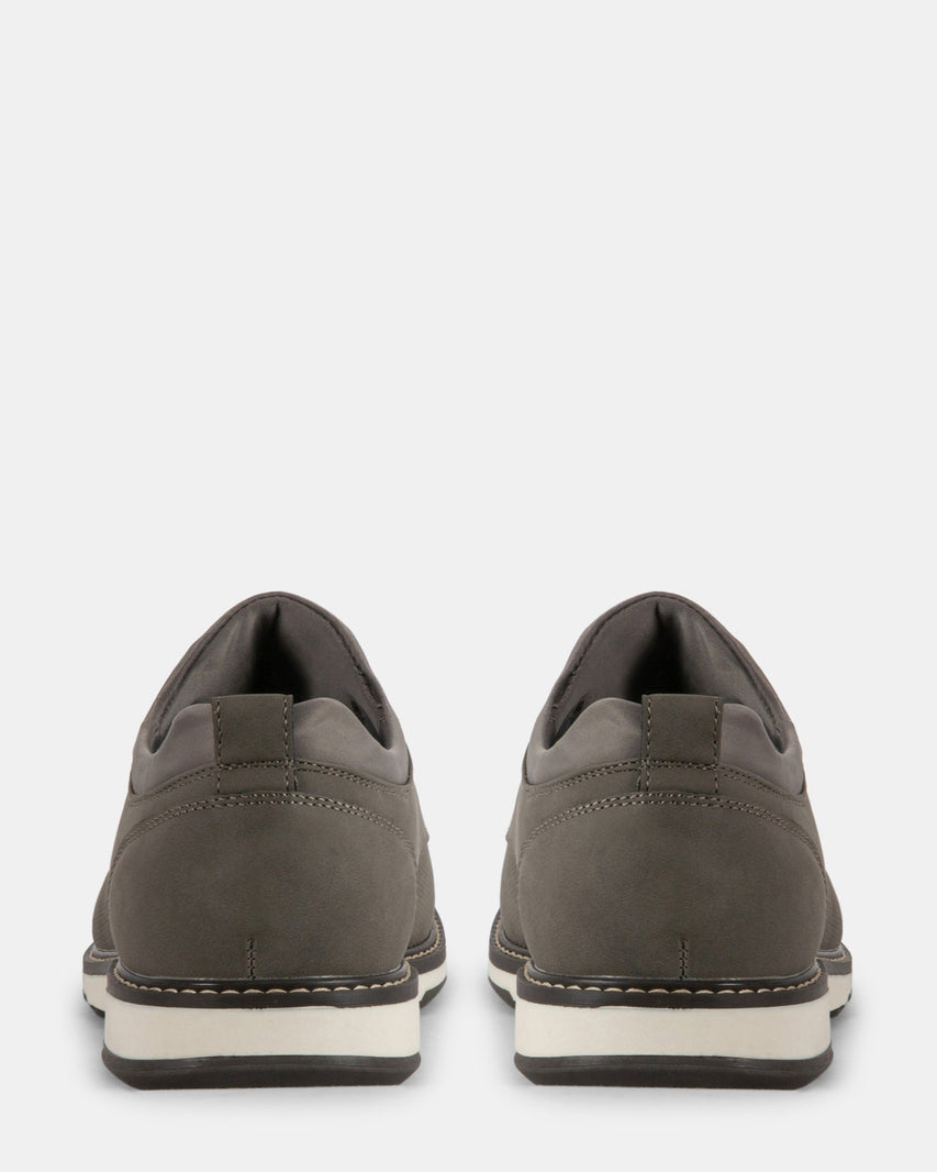 GYDEON GREY NUBUCK - Men's Shoes - Steve Madden Canada