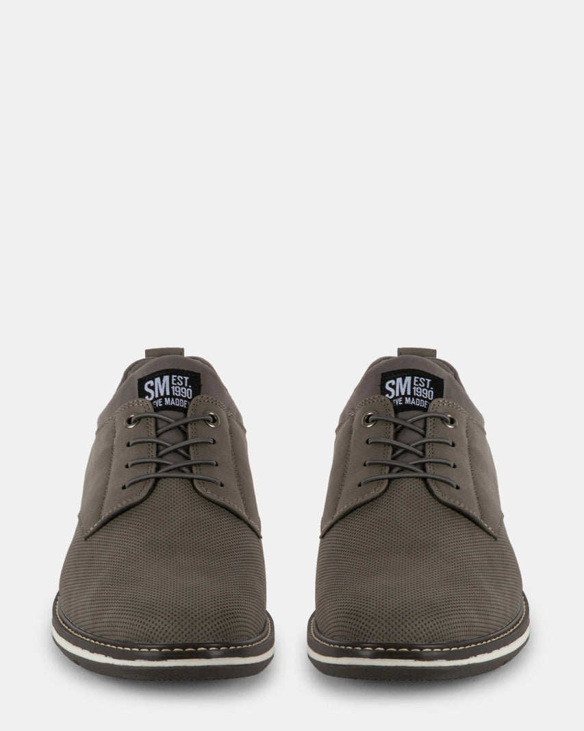 GYDEON GREY NUBUCK - Men's Shoes - Steve Madden Canada