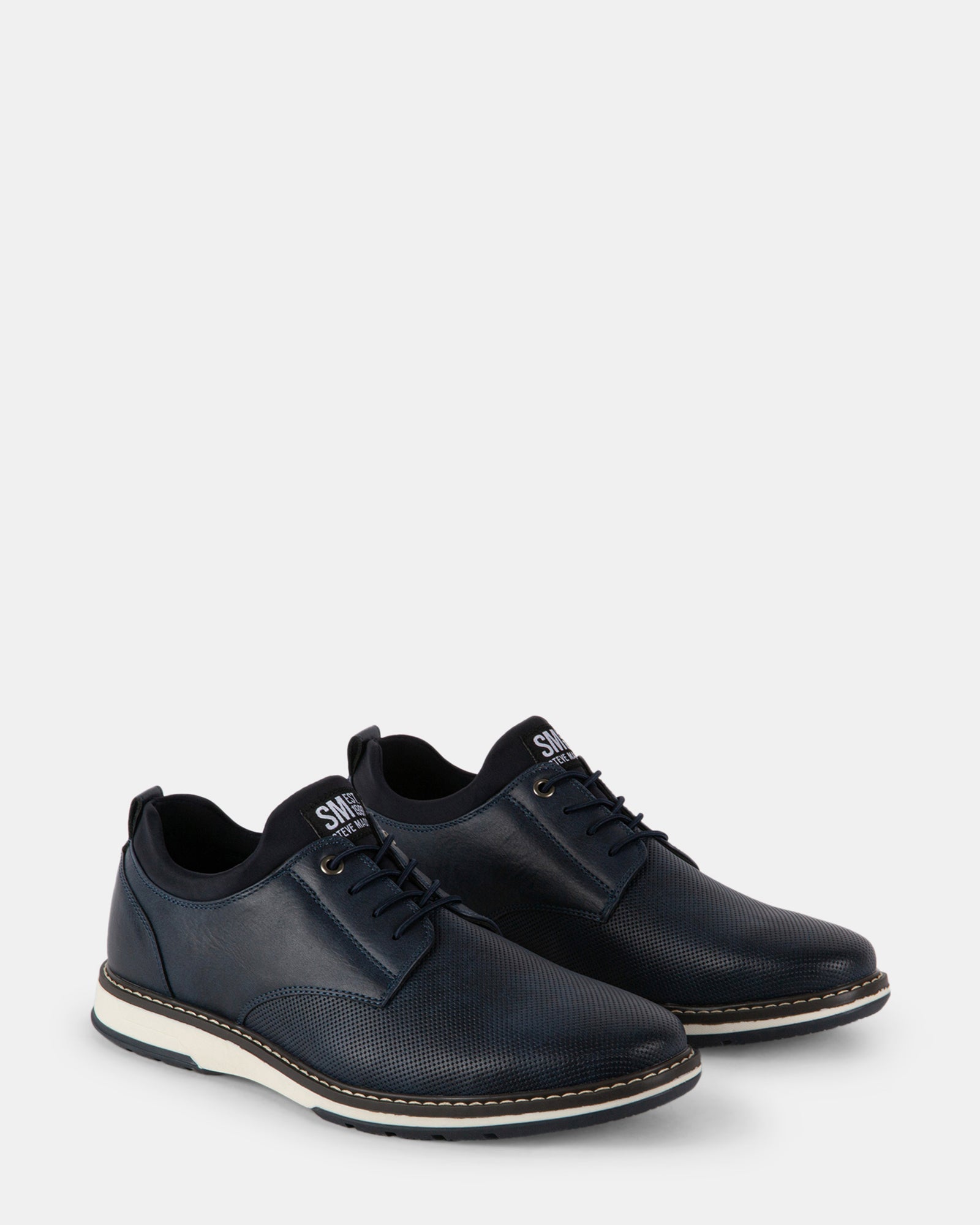 GYDEON NAVY NUBUCK - Men's Shoes - Steve Madden Canada