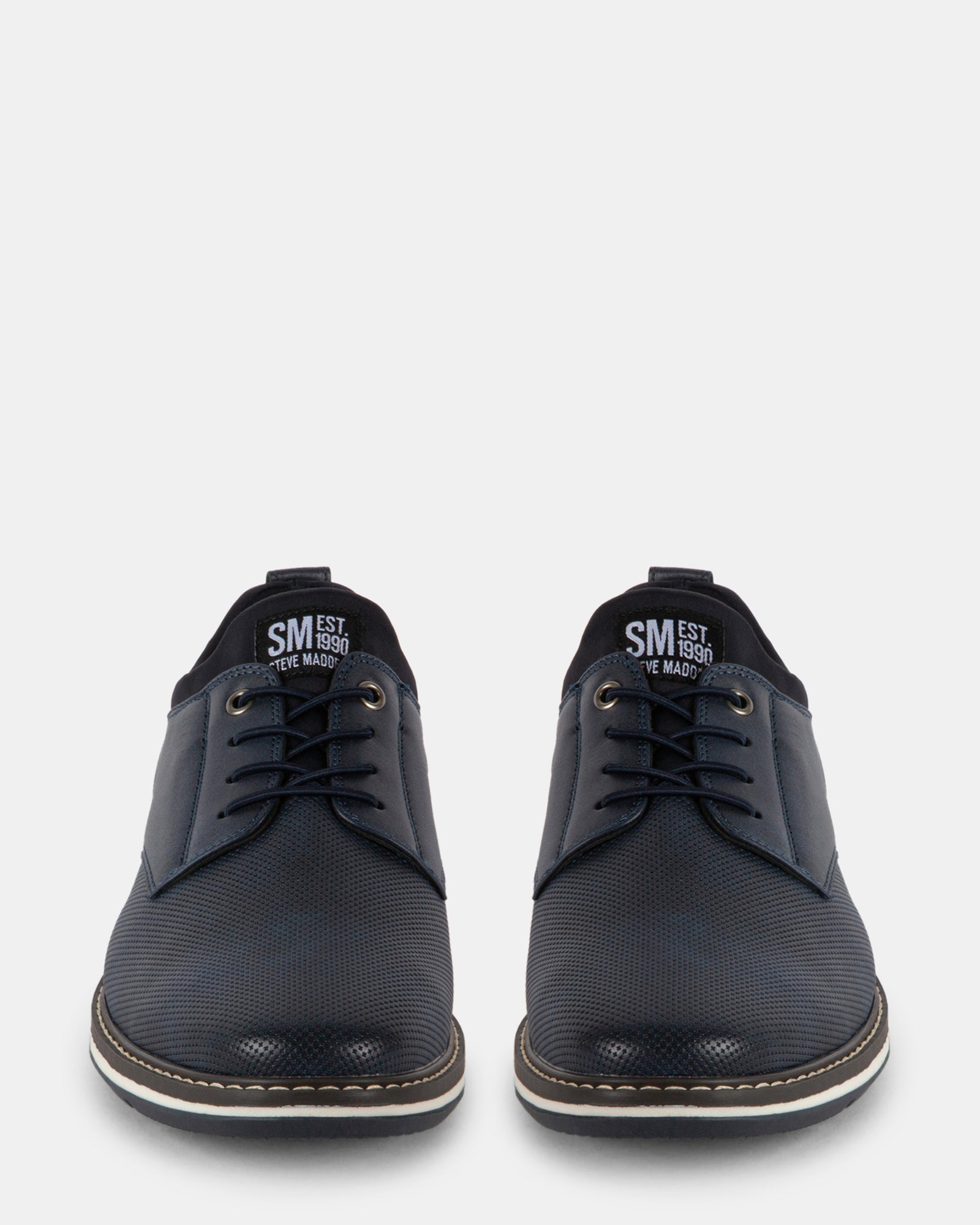 GYDEON NAVY NUBUCK - Men's Shoes - Steve Madden Canada