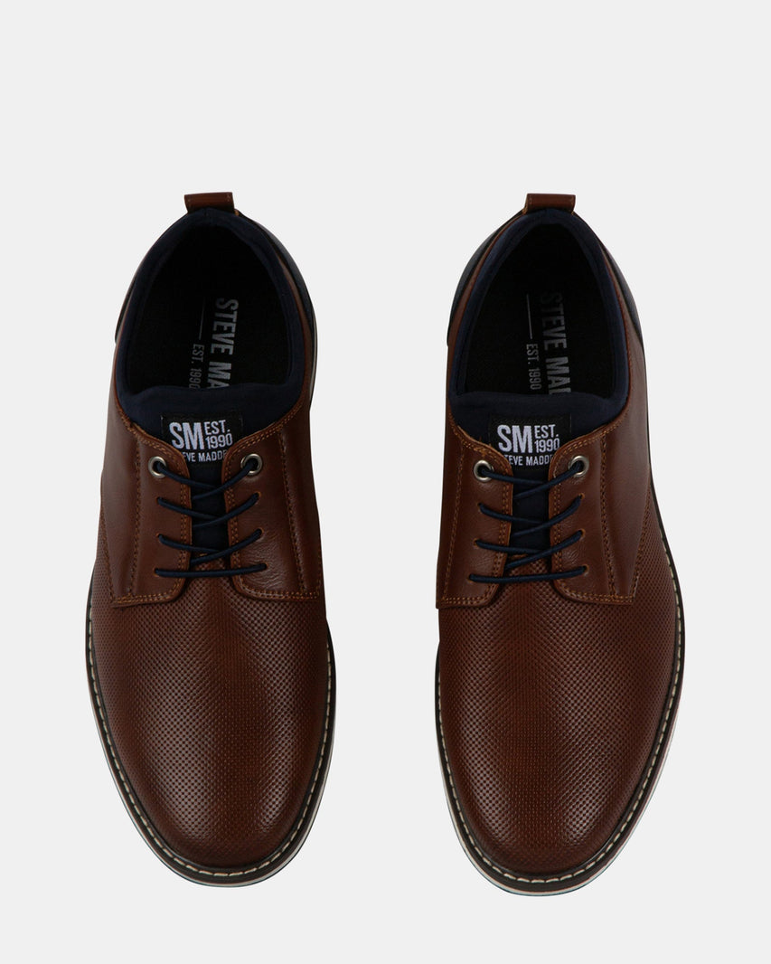 GYDEON COGNAC - Men's Shoes - Steve Madden Canada