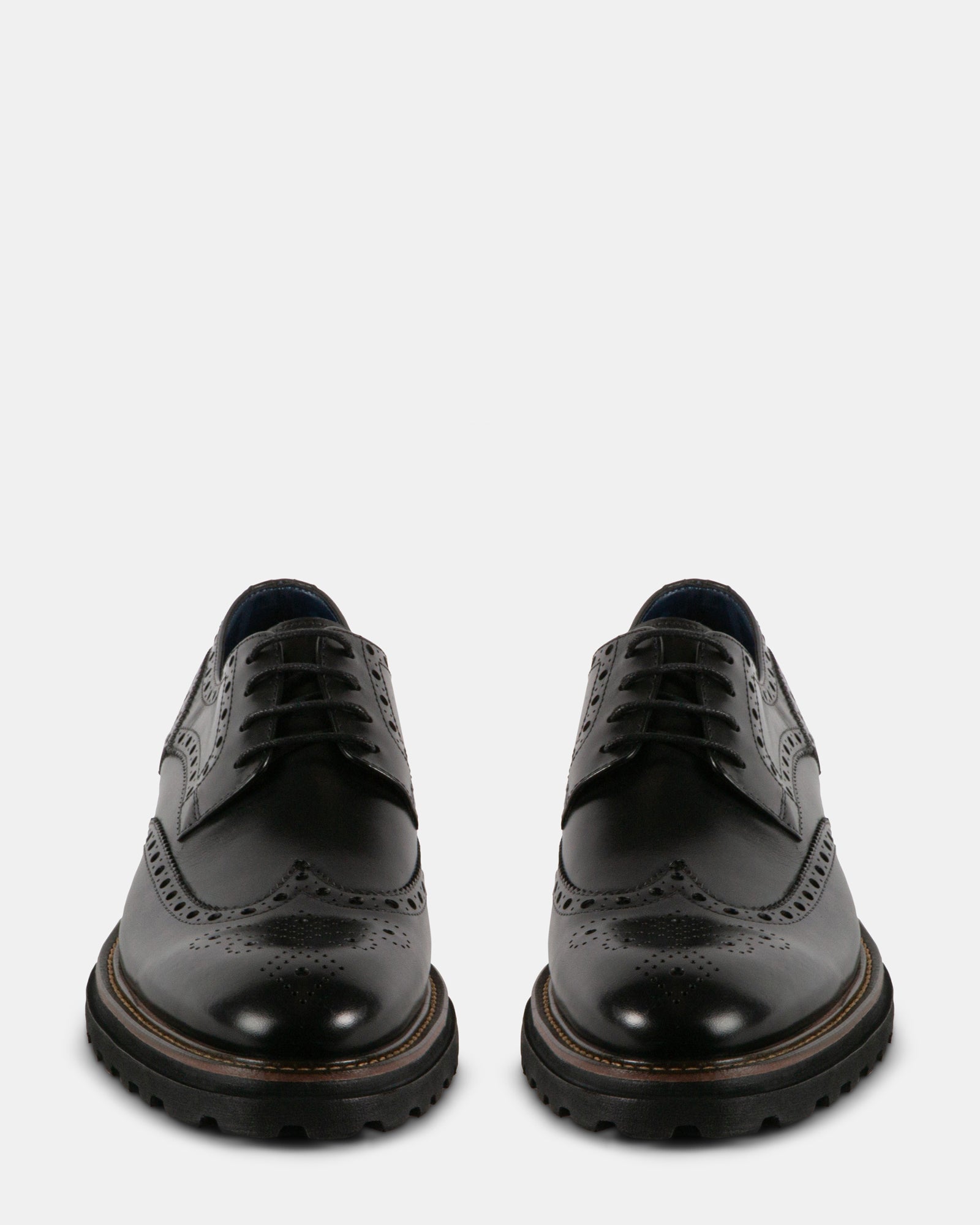 KASAAN BLACK LEATHER - Men's Shoes - Steve Madden Canada