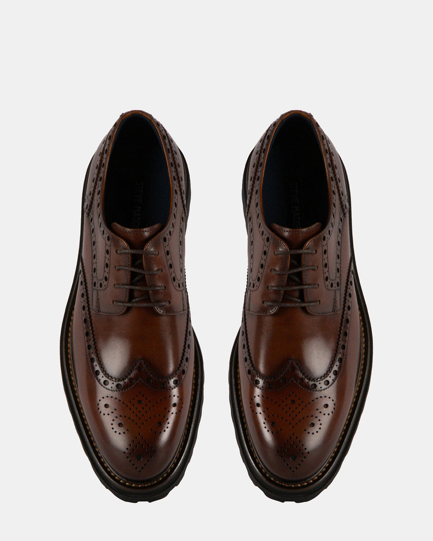 KASAAN TAN LEATHER - Men's Shoes - Steve Madden Canada