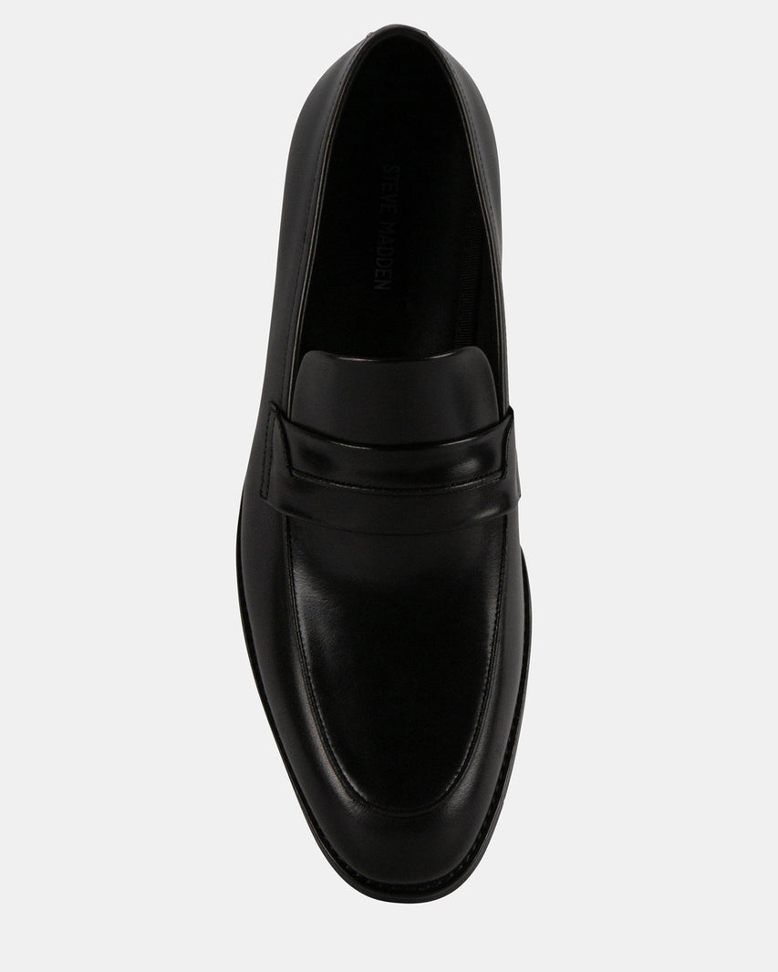 KINGSLED BLACK LEATHER - Men's Shoes - Steve Madden Canada