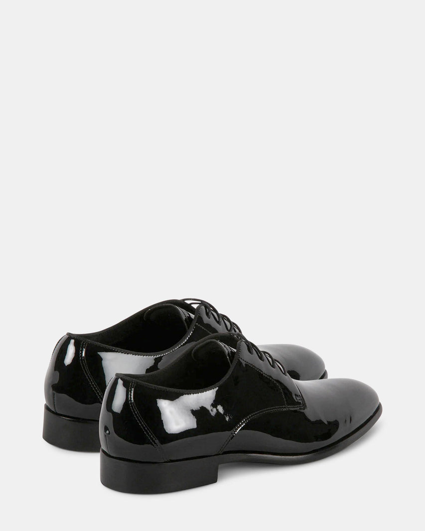 LAURENT BLACK PATENT - Men's Shoes - Steve Madden Canada