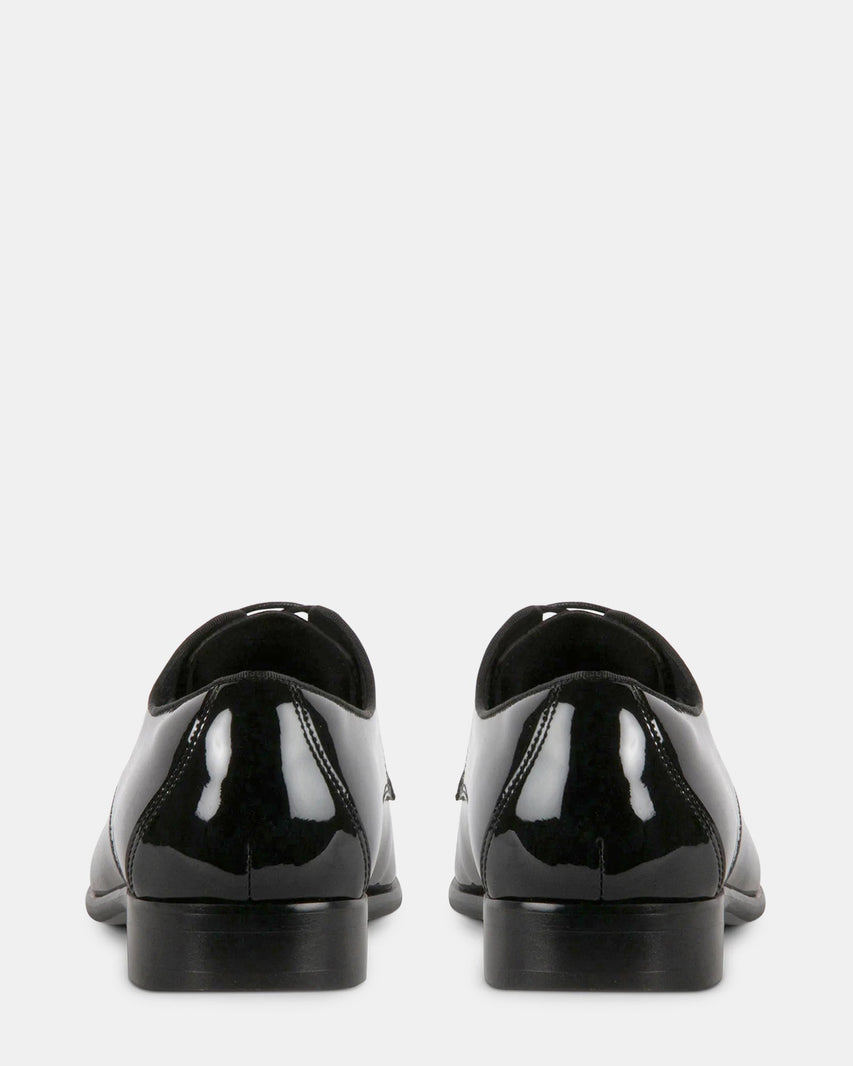LAURENT BLACK PATENT - Men's Shoes - Steve Madden Canada