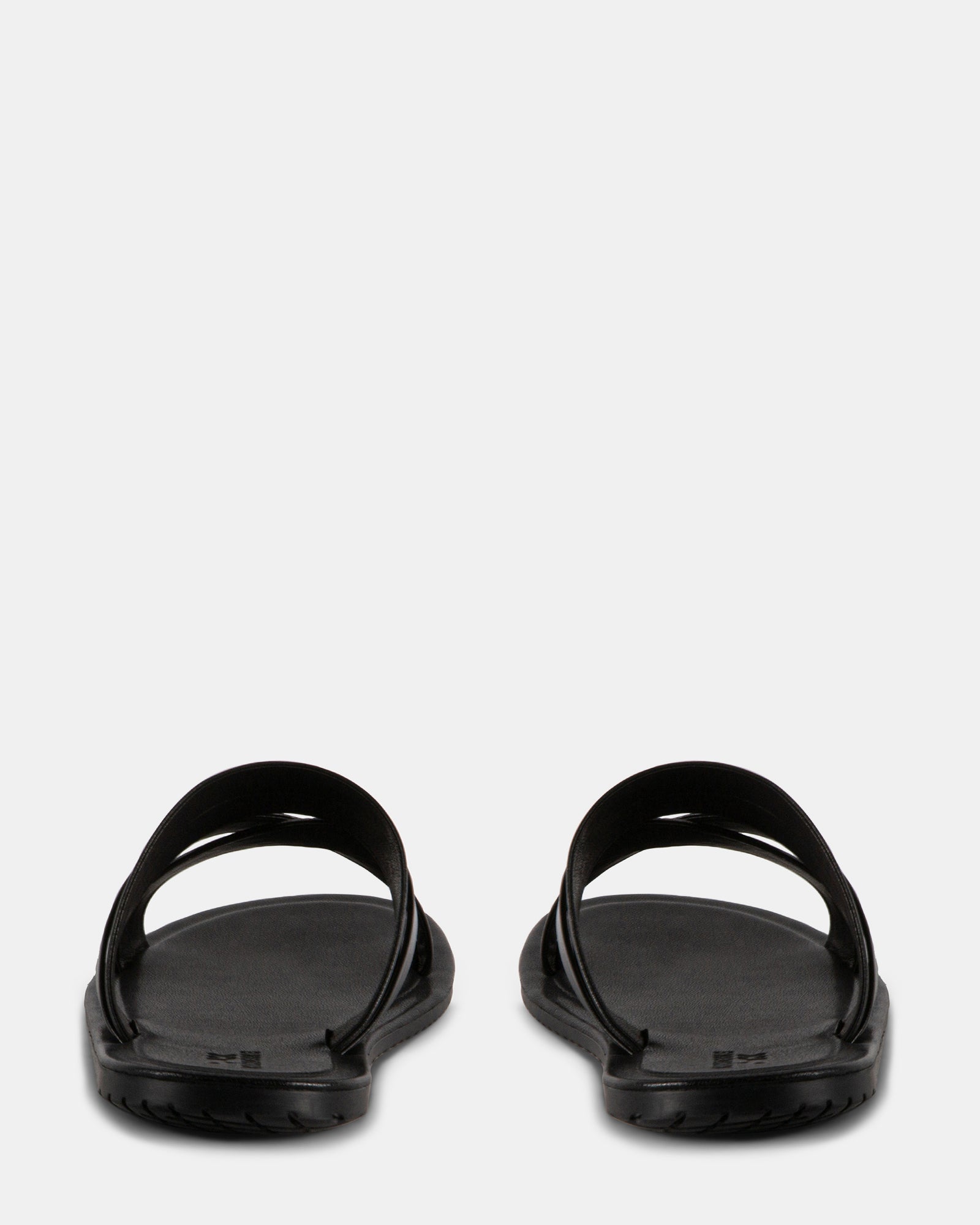 LEO BLACK LEATHER - Men's Shoes - Steve Madden Canada