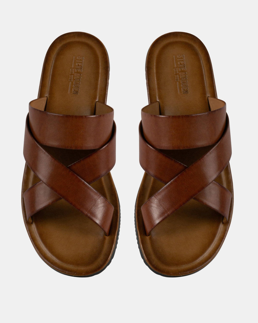 LEO TAN LEATHER - Men's Shoes - Steve Madden Canada