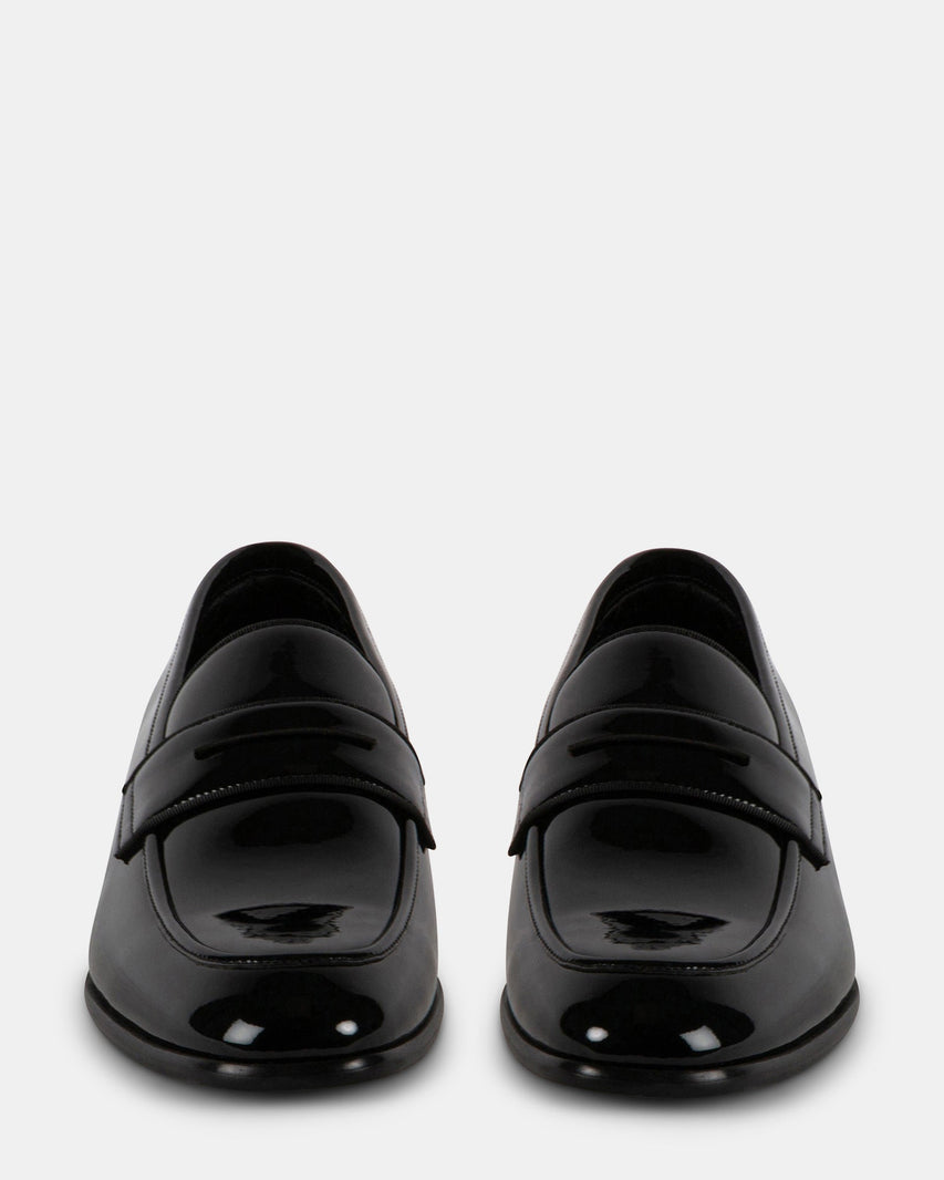 LYONN BLACK PATENT - Men's Shoes - Steve Madden Canada