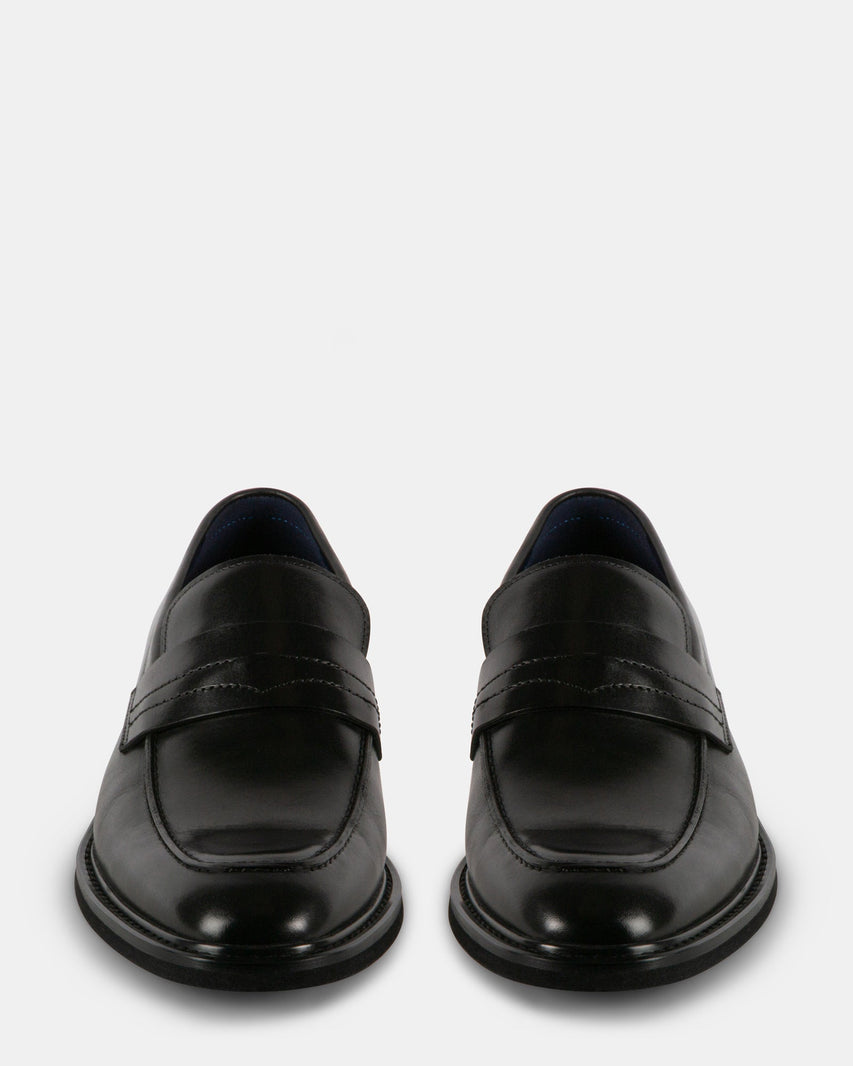 MAMMOTH BLACK LEATHER - Men's Shoes - Steve Madden Canada