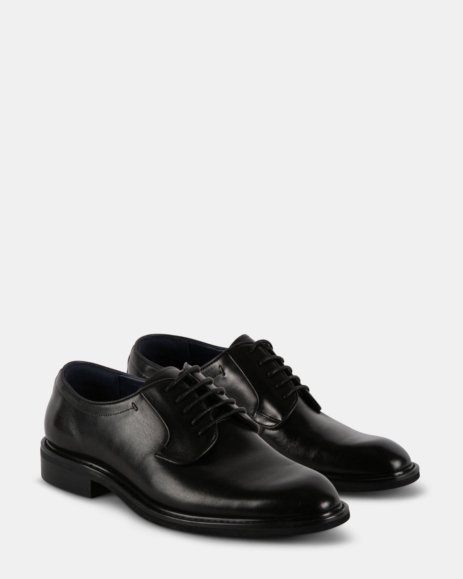 MARANA BLACK LEATHER - Men's Shoes - Steve Madden Canada
