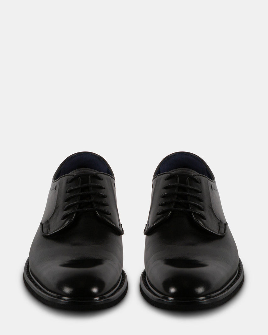 MARANA BLACK LEATHER - Men's Shoes - Steve Madden Canada