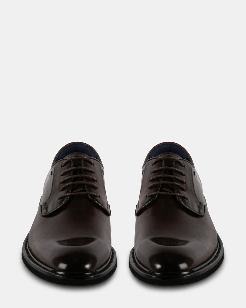MARANA BROWN LEATHER - Men's Shoes - Steve Madden Canada