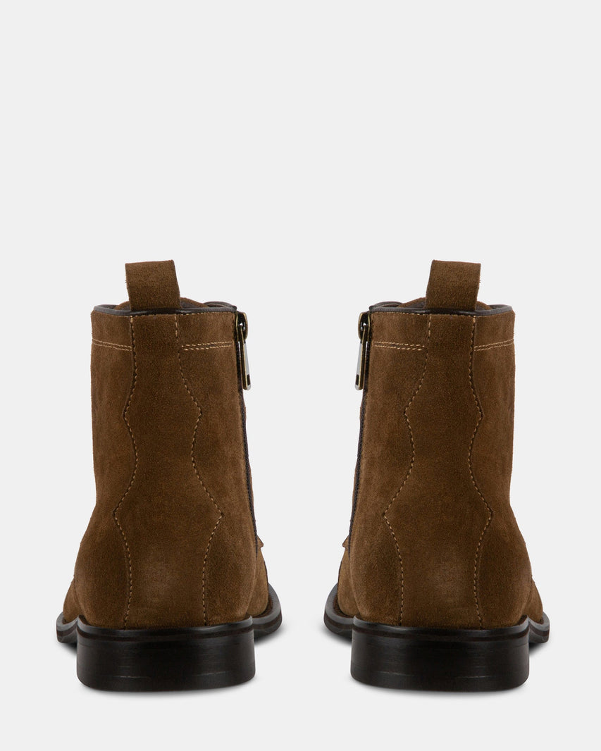 RONALDO TOBACCO SUEDE - Men's Shoes - Steve Madden Canada
