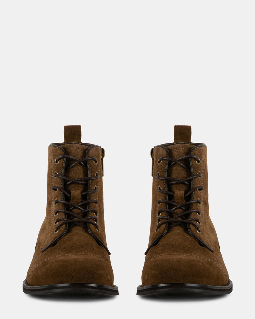 RONALDO TOBACCO SUEDE - Men's Shoes - Steve Madden Canada