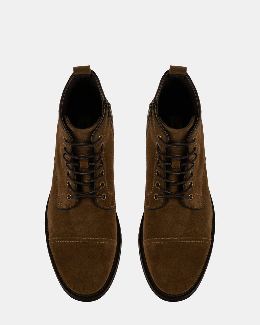 RONALDO TOBACCO SUEDE - Men's Shoes - Steve Madden Canada