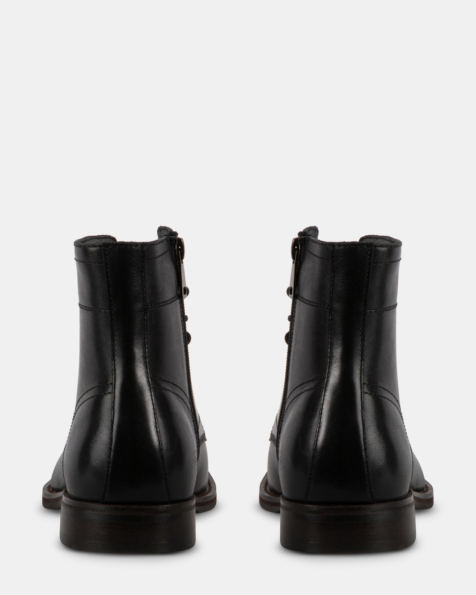 ROYY BLACK LEATHER - Men's Shoes - Steve Madden Canada