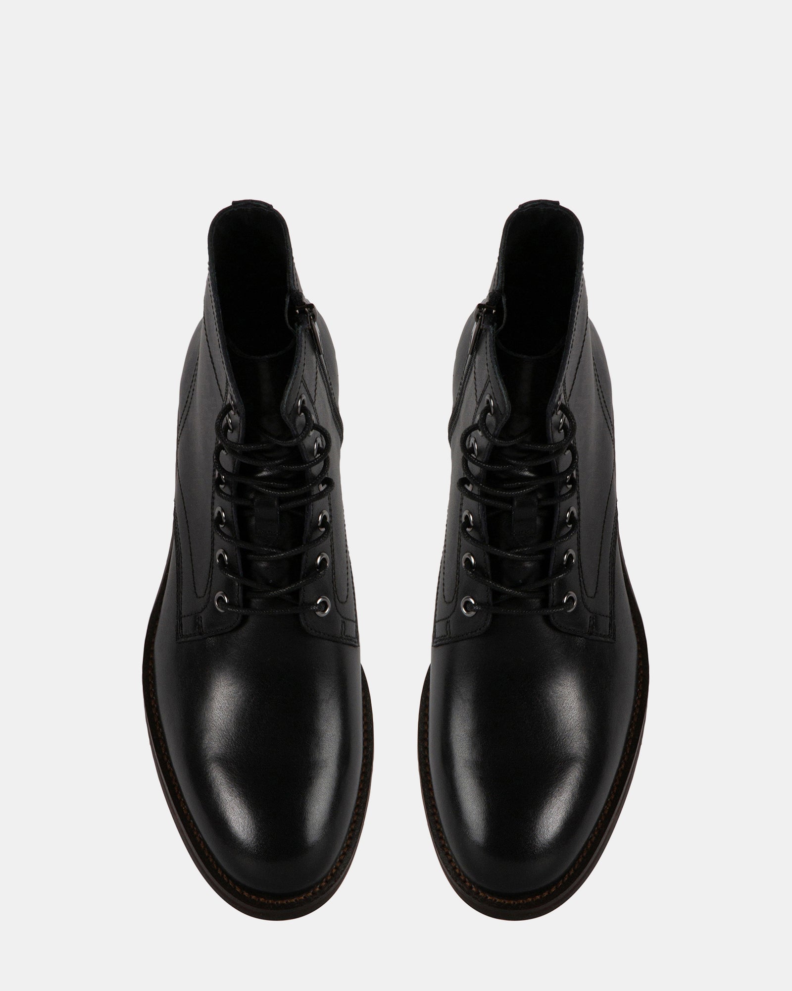 ROYY BLACK LEATHER - Men's Shoes - Steve Madden Canada