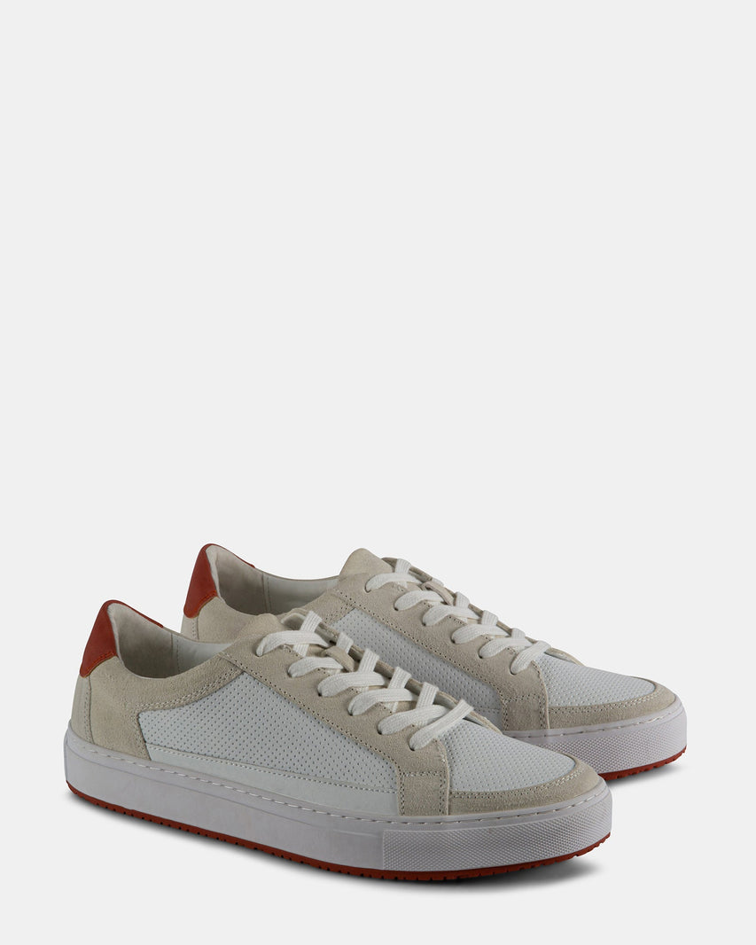 RYCKIE WHITE LEATHER - Men's Shoes - Steve Madden Canada