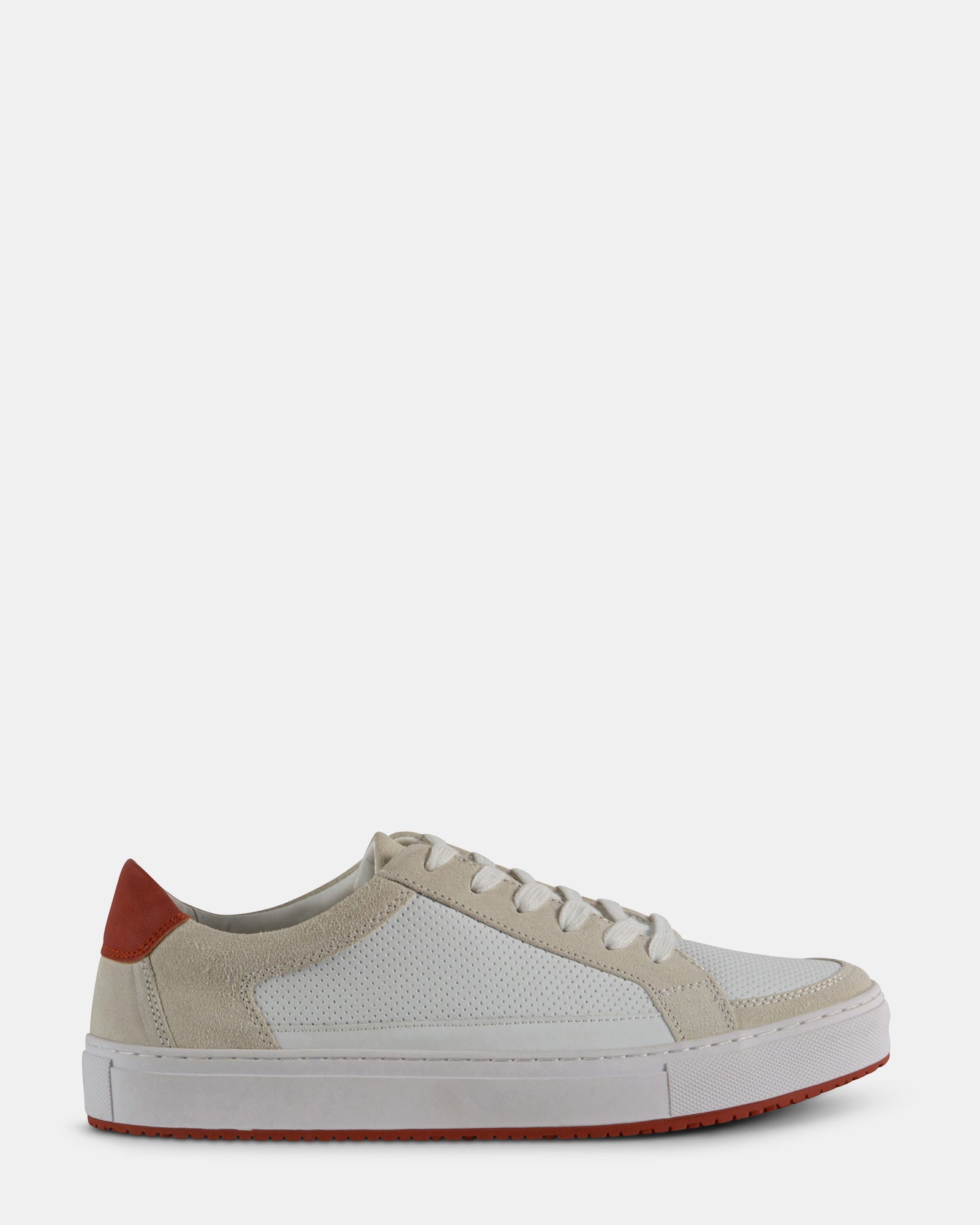 RYCKIE WHITE LEATHER - Men's Shoes - Steve Madden Canada