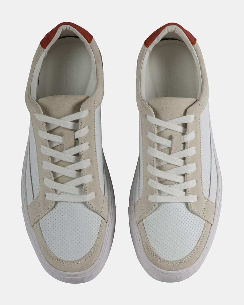 RYCKIE WHITE LEATHER - Men's Shoes - Steve Madden Canada