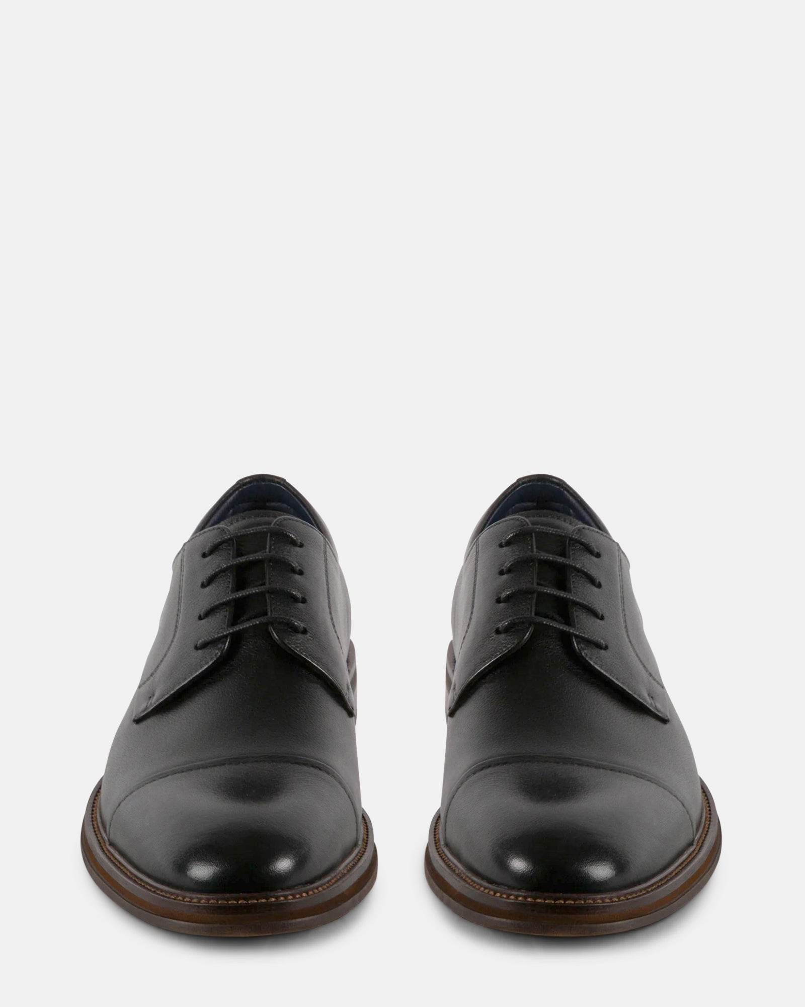 STANNIS BLACK LEATHER - Men's Shoes - Steve Madden Canada