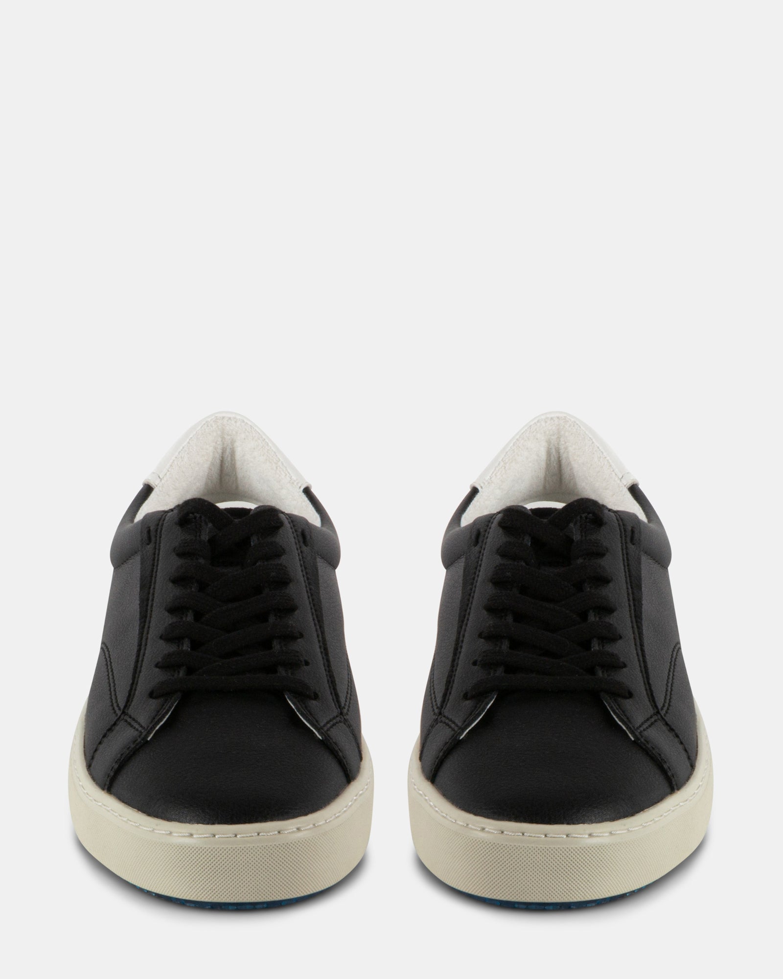 XAVVIER BLACK-WHITE LEATHER - Men's Shoes - Steve Madden Canada