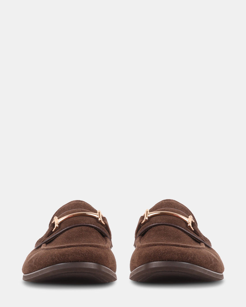 AYDIN BROWN SUEDE - Men's Shoes - Steve Madden Canada