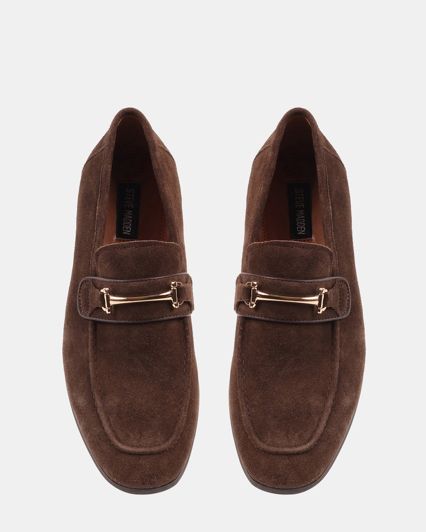 AYDIN BROWN SUEDE - Men's Shoes - Steve Madden Canada
