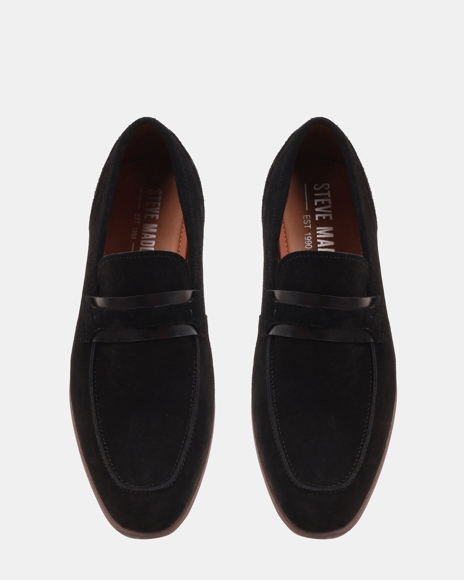 BREMEN BLACK SUEDE - Men's Shoes - Steve Madden Canada