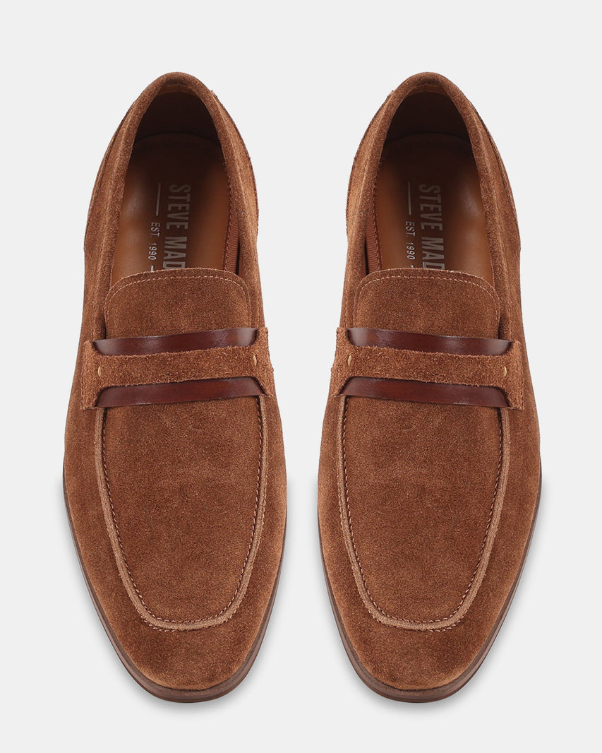BREMEN TOBACCO SUEDE - Men's Shoes - Steve Madden Canada