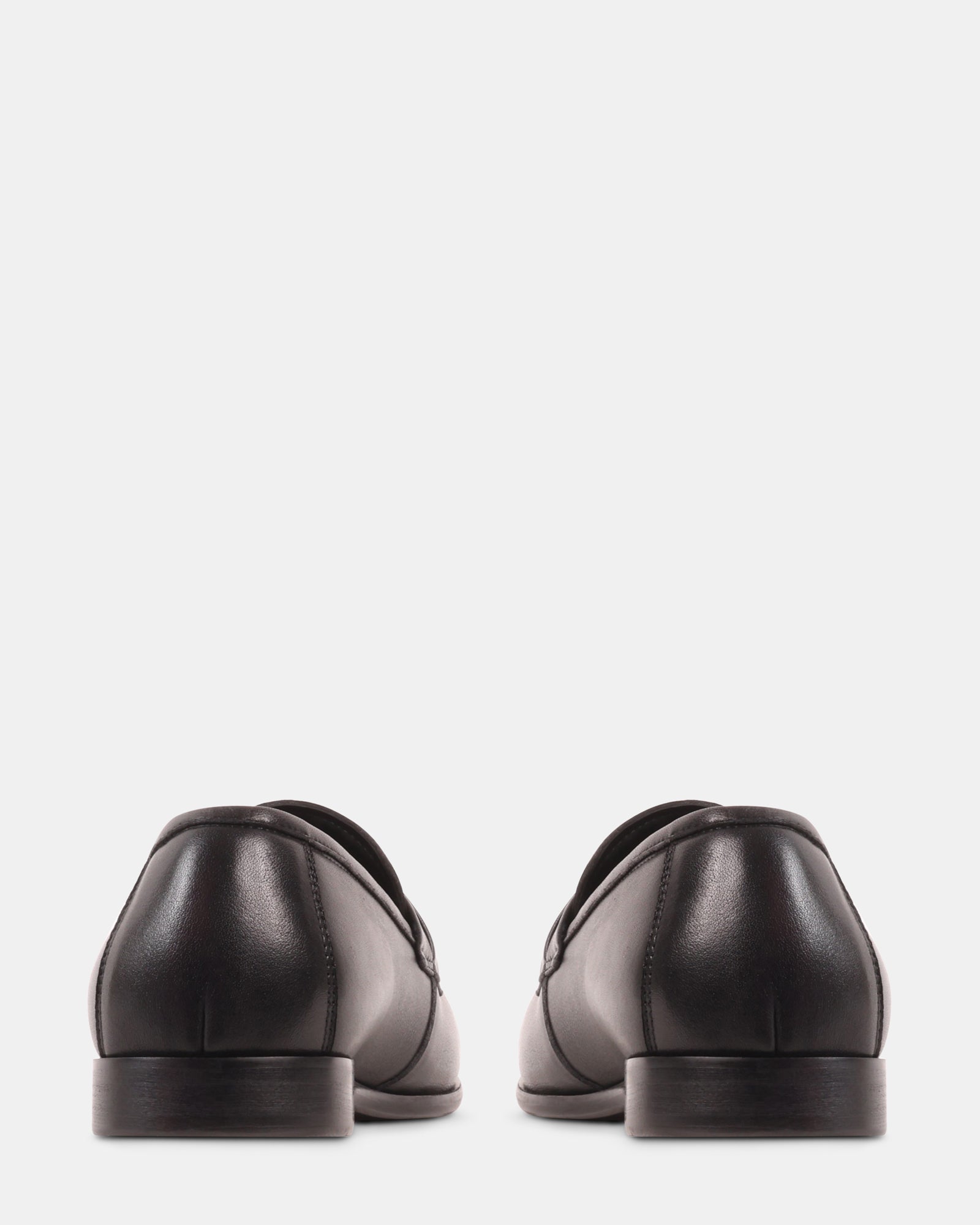 CHEVOIT BLACK LEATHER - Men's Shoes - Steve Madden Canada