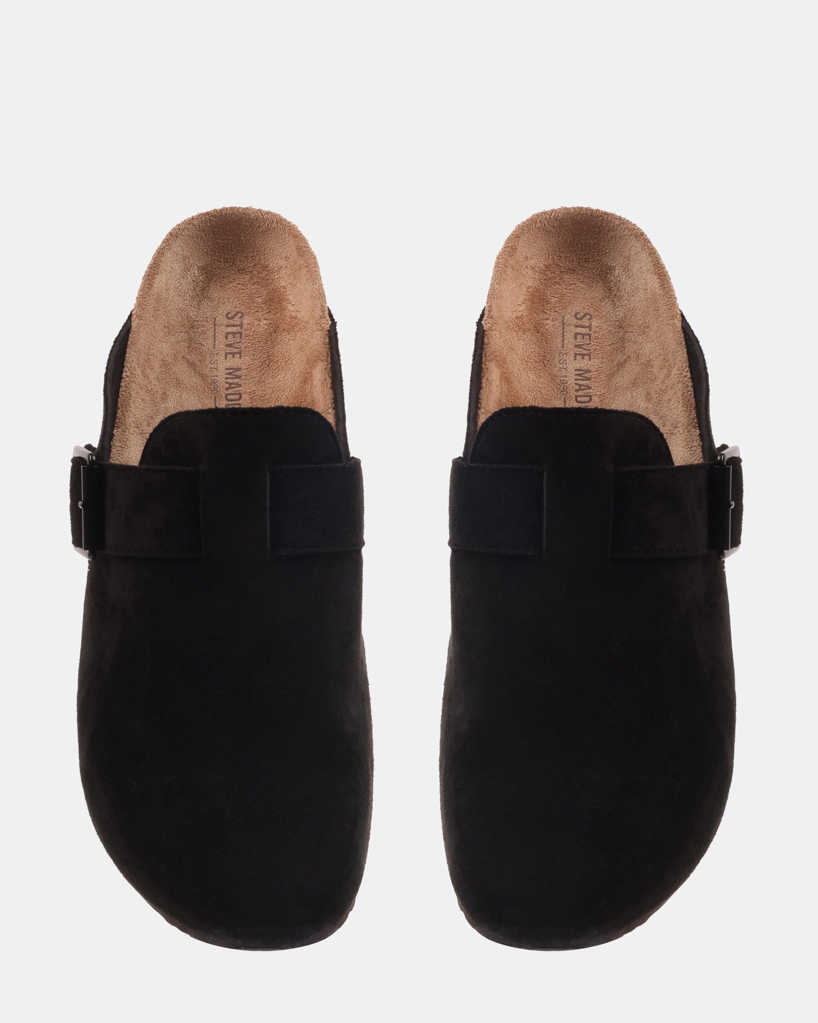 CLOG BLACK SUEDE - Men's Shoes - Steve Madden Canada