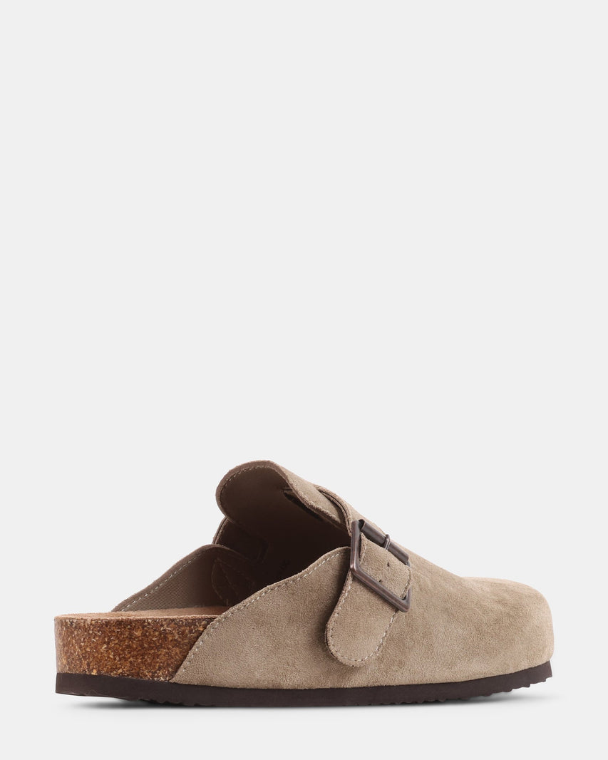 CLOG TAUPE SUEDE - Men's Shoes - Steve Madden Canada