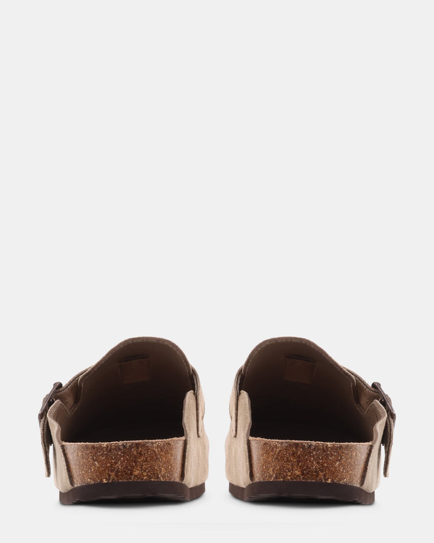 CLOG TAUPE SUEDE - Men's Shoes - Steve Madden Canada