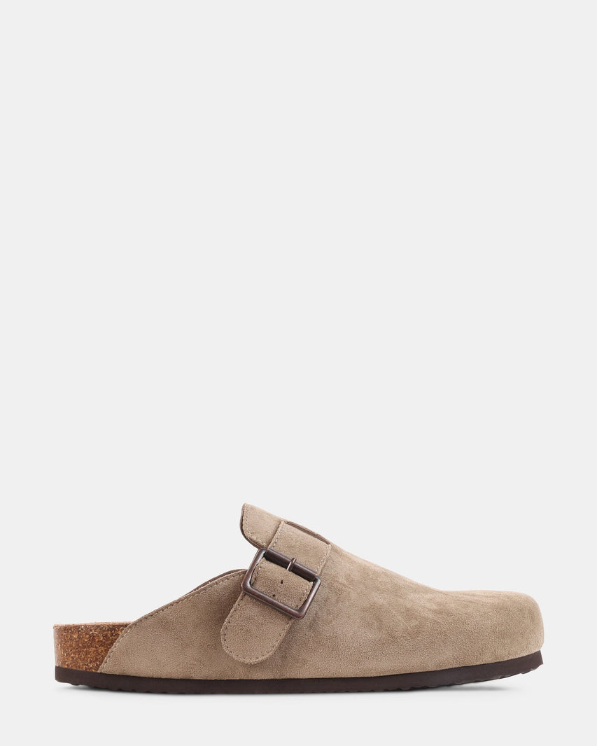 CLOG TAUPE SUEDE - Men's Shoes - Steve Madden Canada