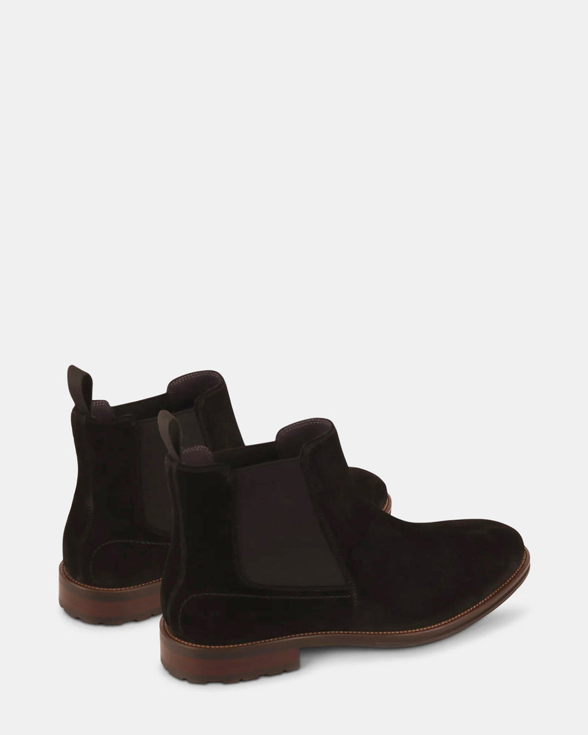 DANZIG BLACK SUEDE - Men's Shoes - Steve Madden Canada