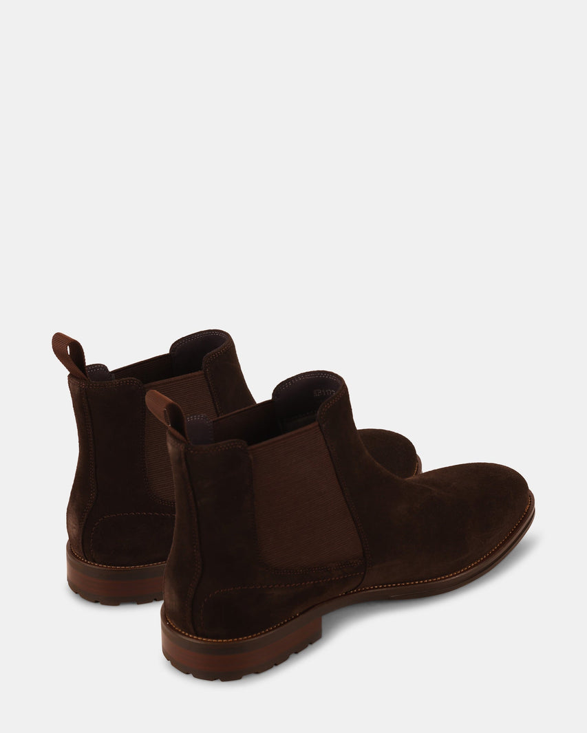 DANZIG BROWN SUEDE - Men's Shoes - Steve Madden Canada