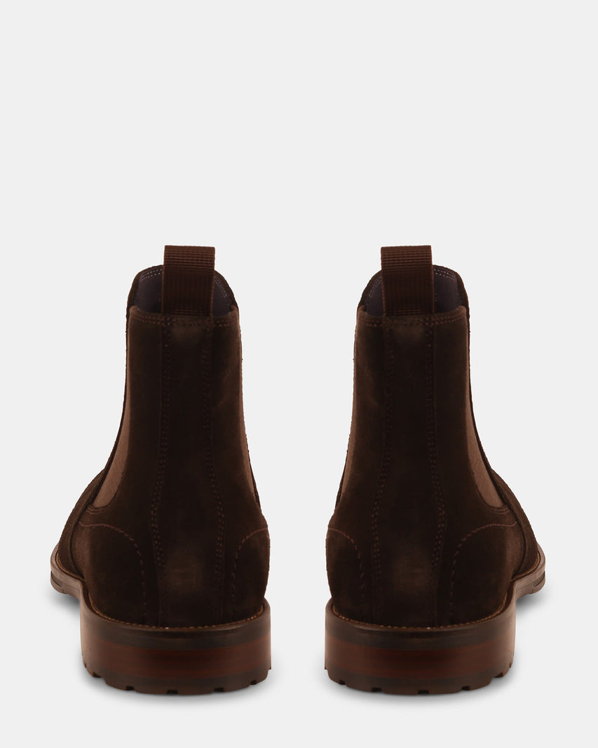 DANZIG BROWN SUEDE - Men's Shoes - Steve Madden Canada
