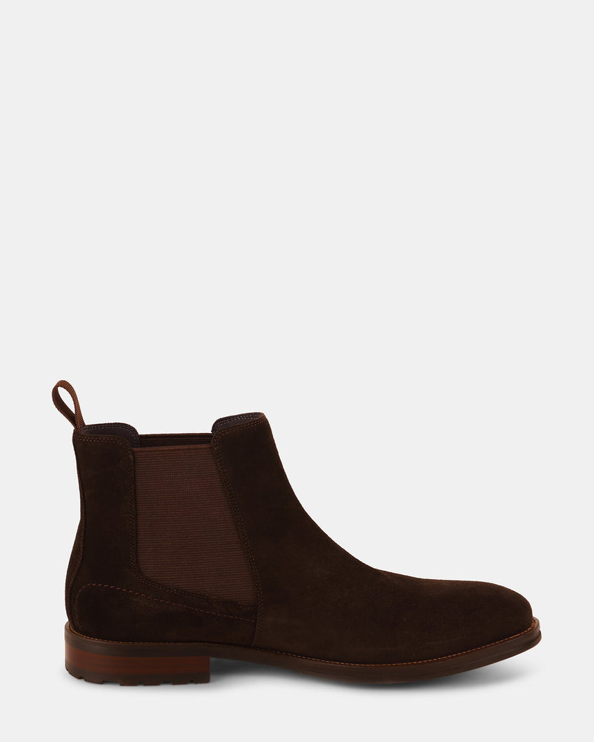 DANZIG BROWN SUEDE - Men's Shoes - Steve Madden Canada